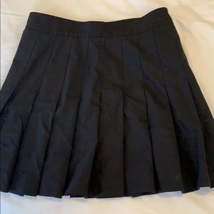 Talula black pleated mini skirt (Size 4)